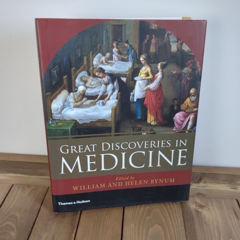Great Discoveries in Medicine Hardcover Book